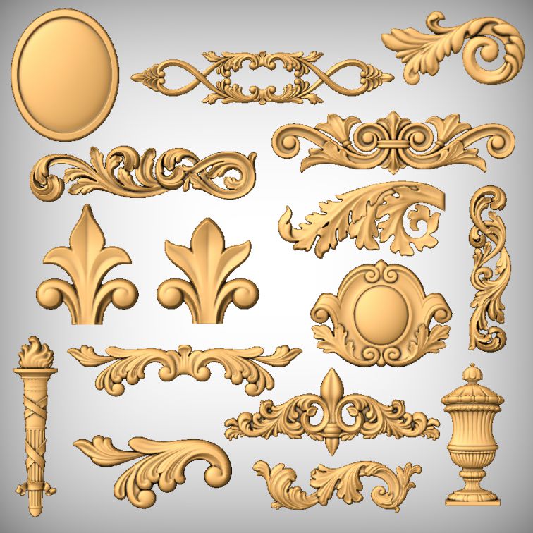 Architectural Elements - Mantels and Surrounds - All Models